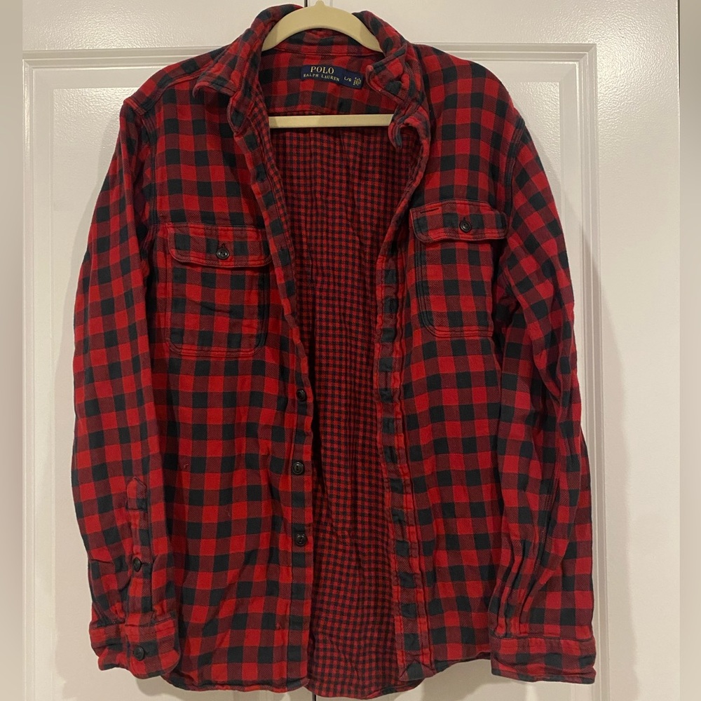Polo by Ralph Lauren Red Flannel